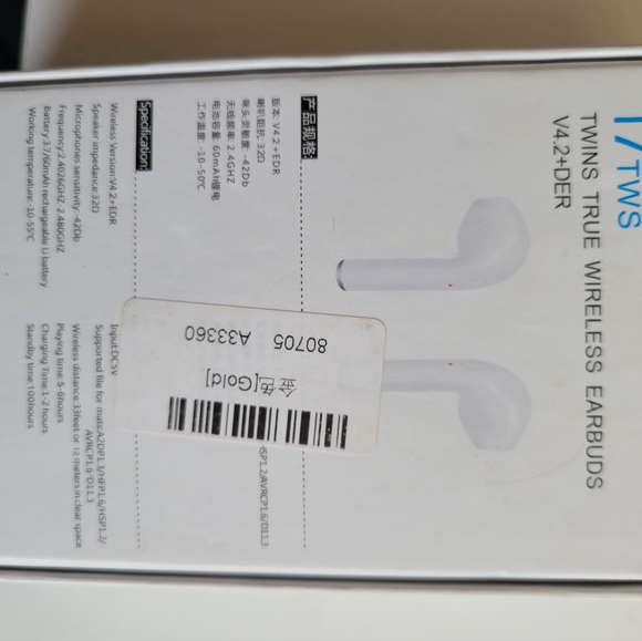 Wireless ear buds - Bluetooth compatible - Picture 6 of 7
